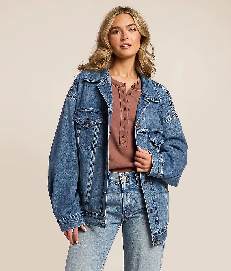 Premium XL Denim Trucker Jacket