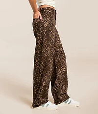 Baggy Cheetah Dad Jean