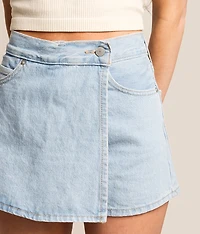 Denim Skort