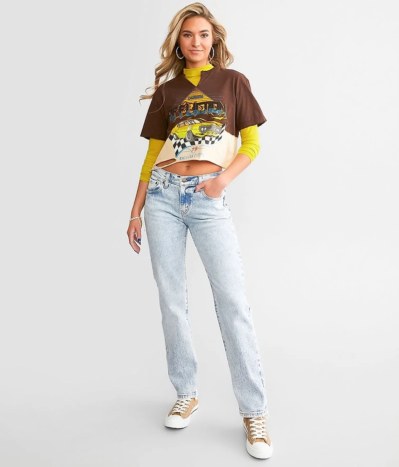 Premium Middy Straight Stretch Jean