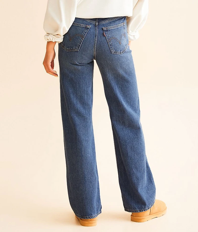 Premium Ribcage Wide Leg Jean