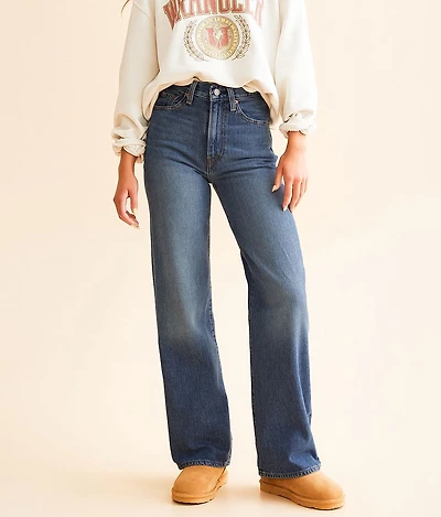 Premium Ribcage Wide Leg Jean