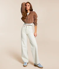 Premium Ribcage Wide Leg Jean