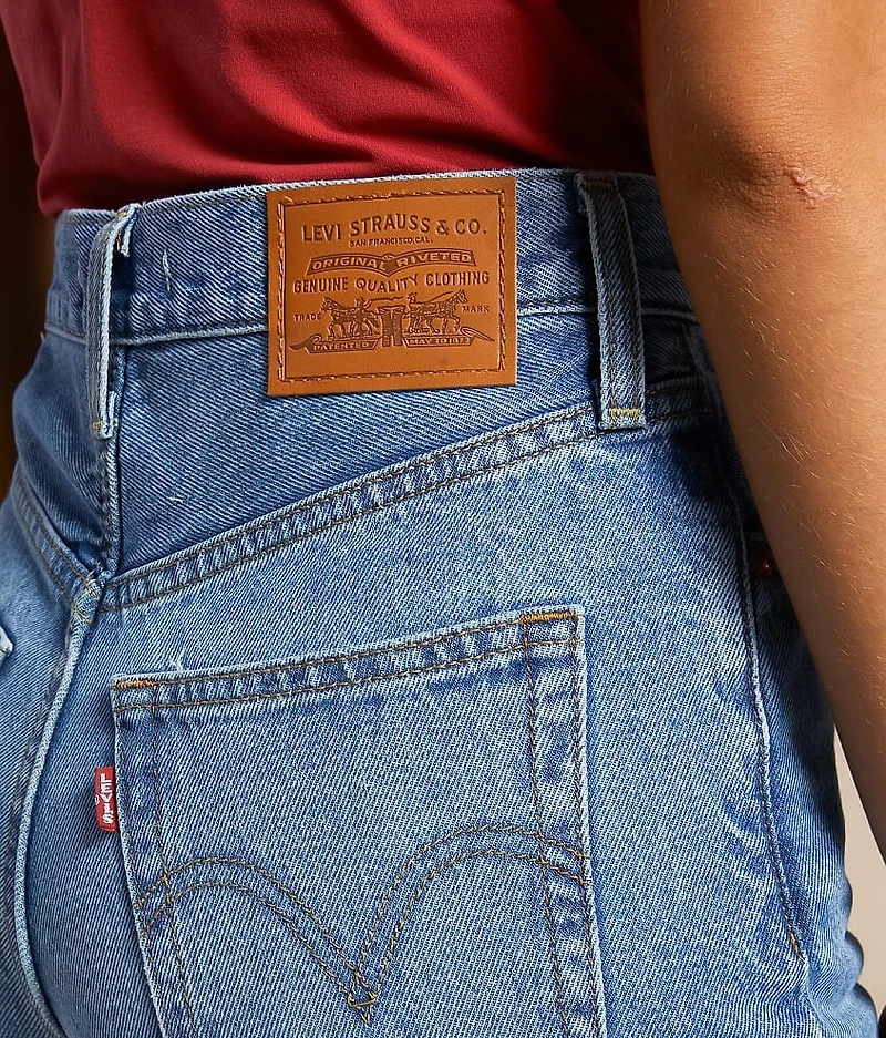 Premium Ribcage Wide Leg Jean