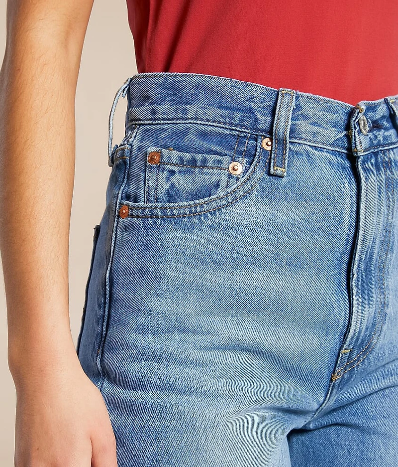 Premium Ribcage Wide Leg Jean