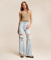 Premium Ribcage Wide Leg Jean