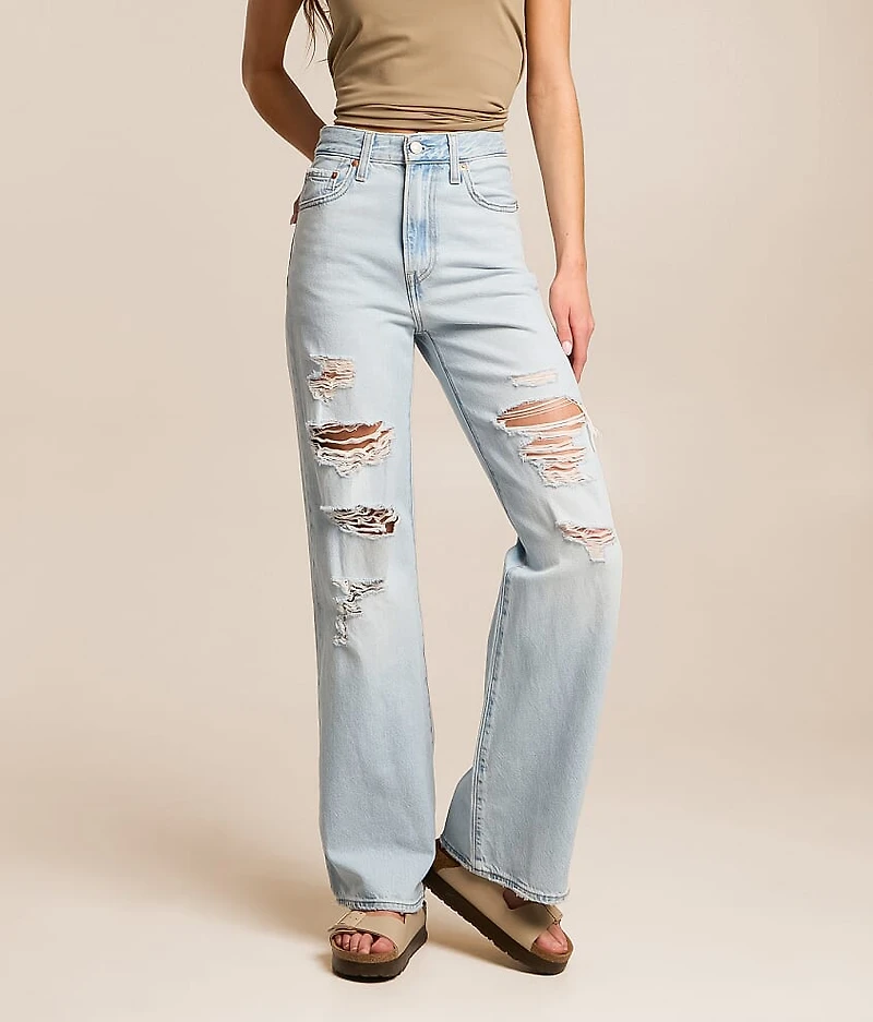 Premium Ribcage Wide Leg Jean