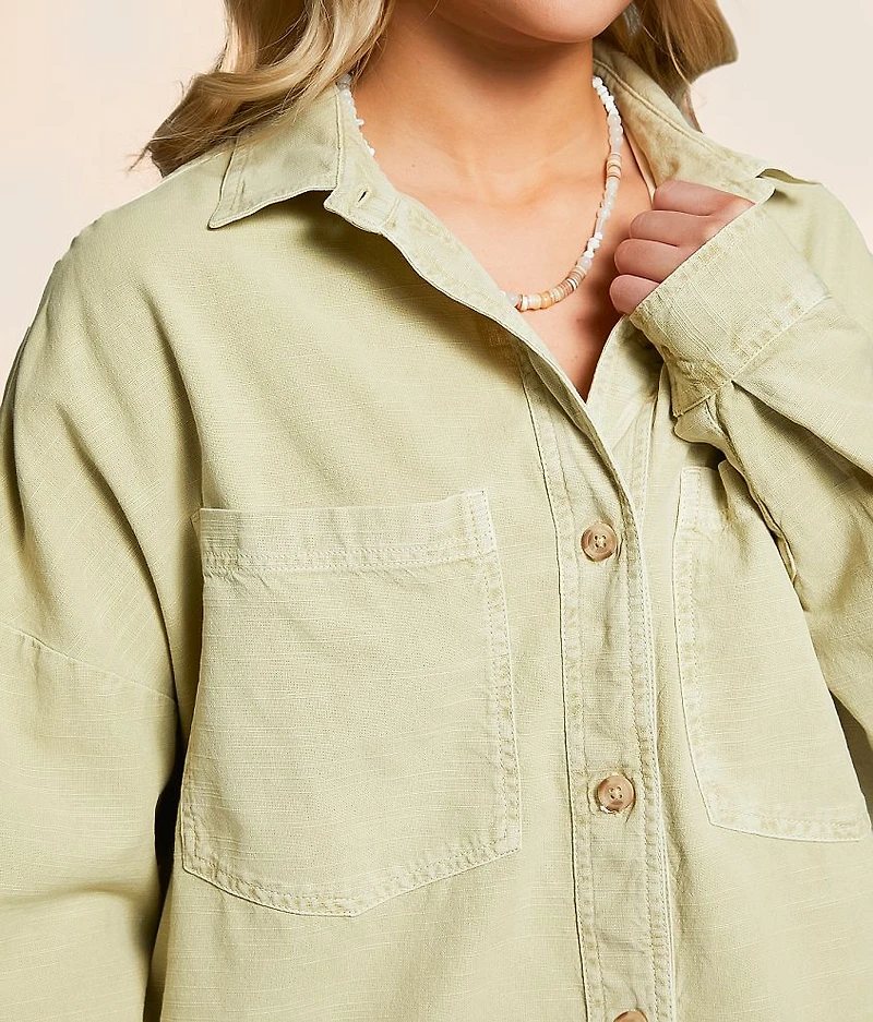 Stoked On You Twill Shirt