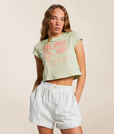 Sol Surf Cropped T-Shirt