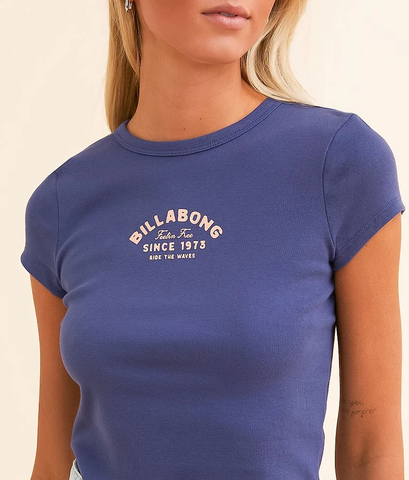 Ride The Waves Cropped Baby T-Shirt