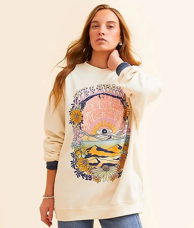Ride Graphic Oversized Pullover