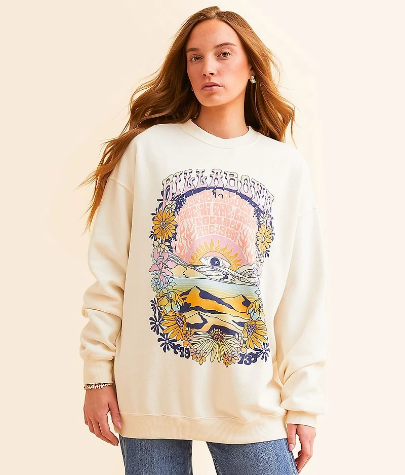 Ride Graphic Oversized Pullover