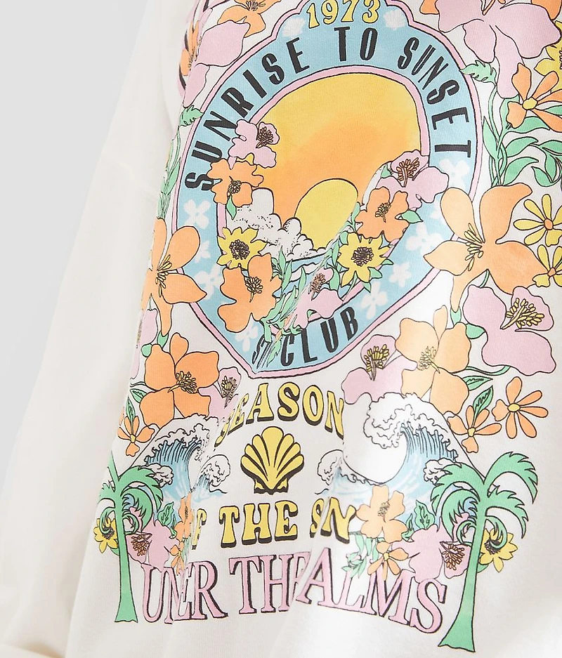 Ride Graphic Oversized Pullover