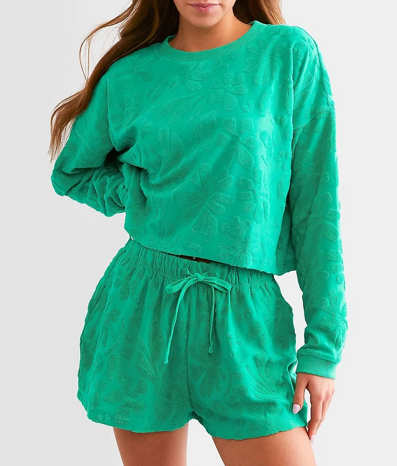 Loosen Up Cropped Pullover