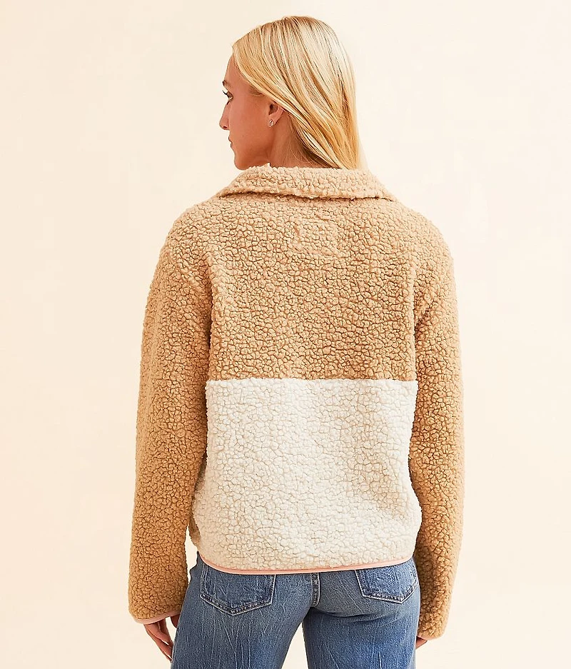 Horizon Half Zip Sherpa Pullover