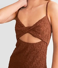 Flower Hour Mini Dress