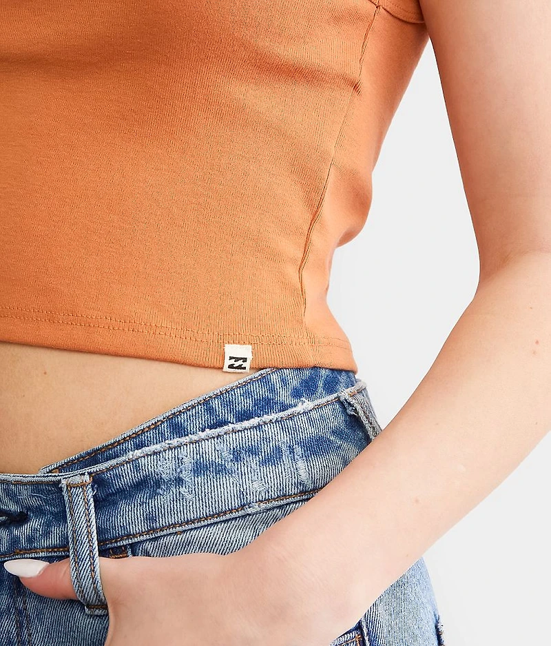 Sun Goddess Cropped Tank Top