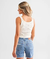 Sun Goddess Cropped Tank Top