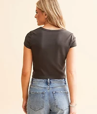Sunrise To Sunset Cropped Baby T-Shirt