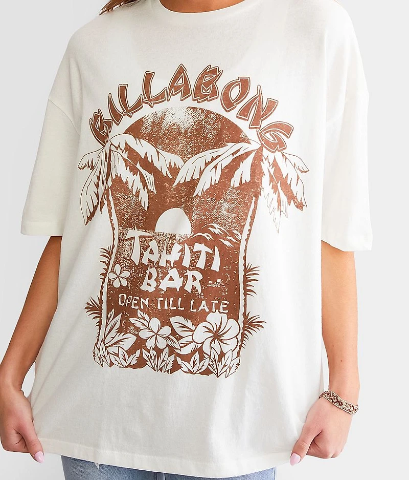 Tahiti Getaway Oversized T-Shirt