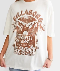 Tahiti Getaway Oversized T-Shirt