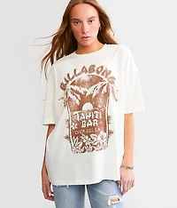 Tahiti Getaway Oversized T-Shirt