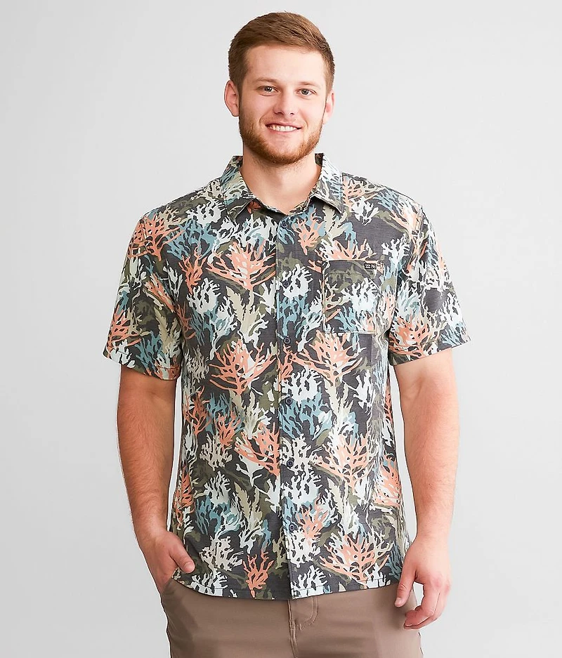 Coral Garden Surftrek Stretch Shirt