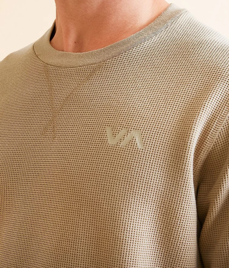 Cable Waffle Pullover