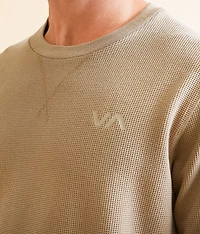Cable Waffle Pullover