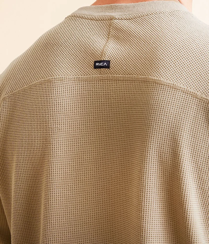 Cable Waffle Pullover