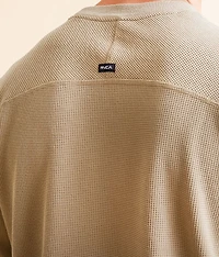 Cable Waffle Pullover