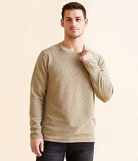 Cable Waffle Pullover