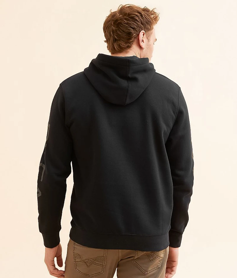 Big Label Hooded Sweatshirt