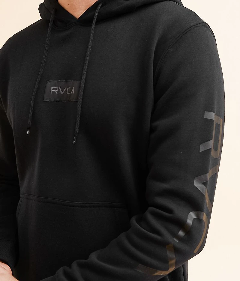 Big Label Hooded Sweatshirt