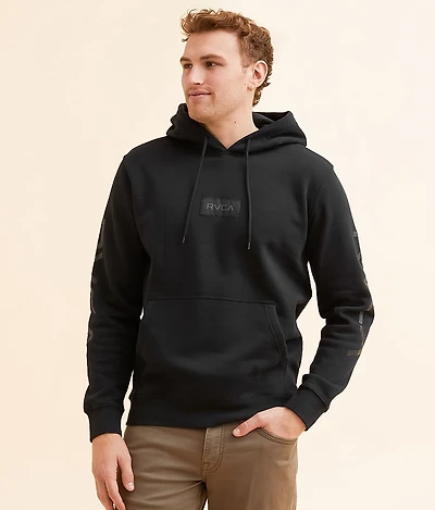 Big Label Hooded Sweatshirt