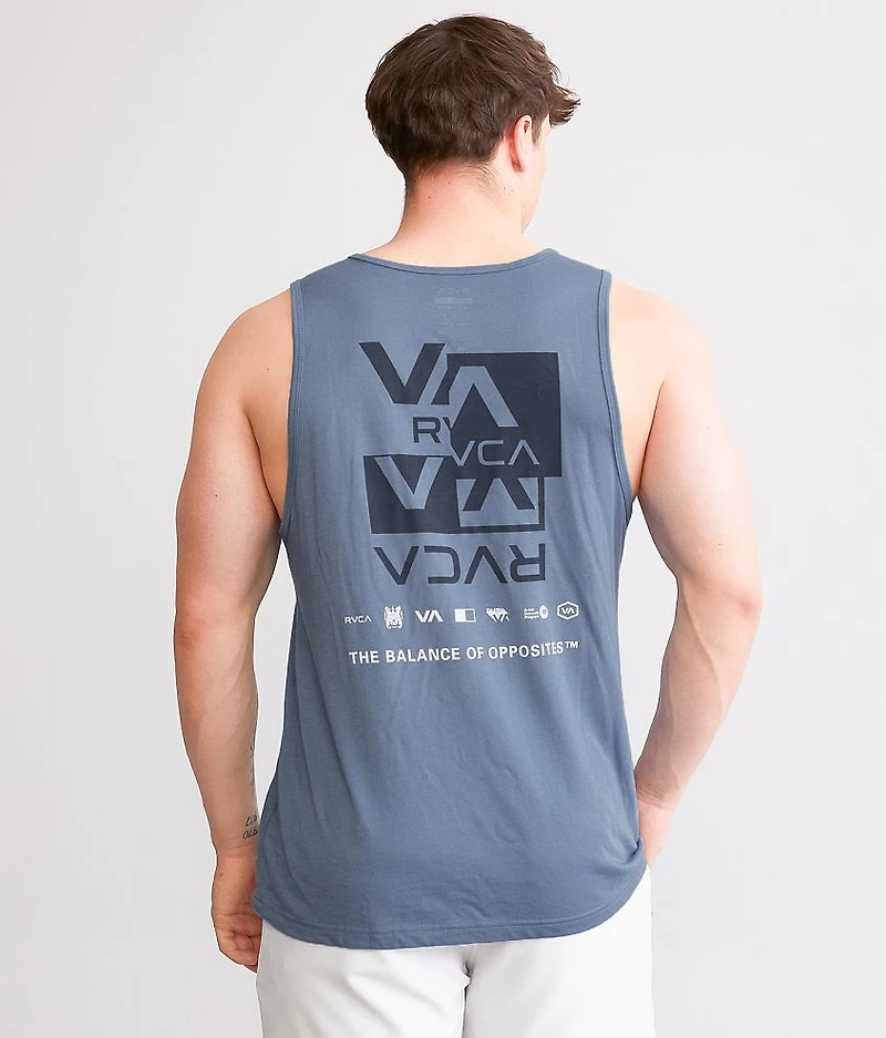 Splitter Stacks Sport Tank Top