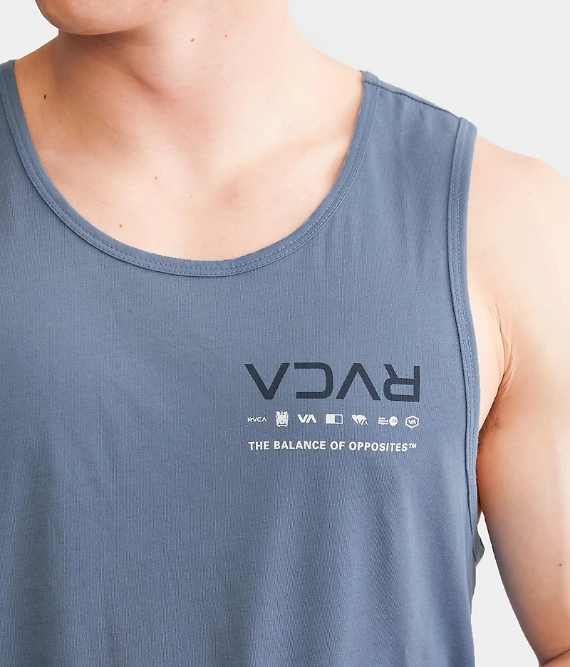 Splitter Stacks Sport Tank Top