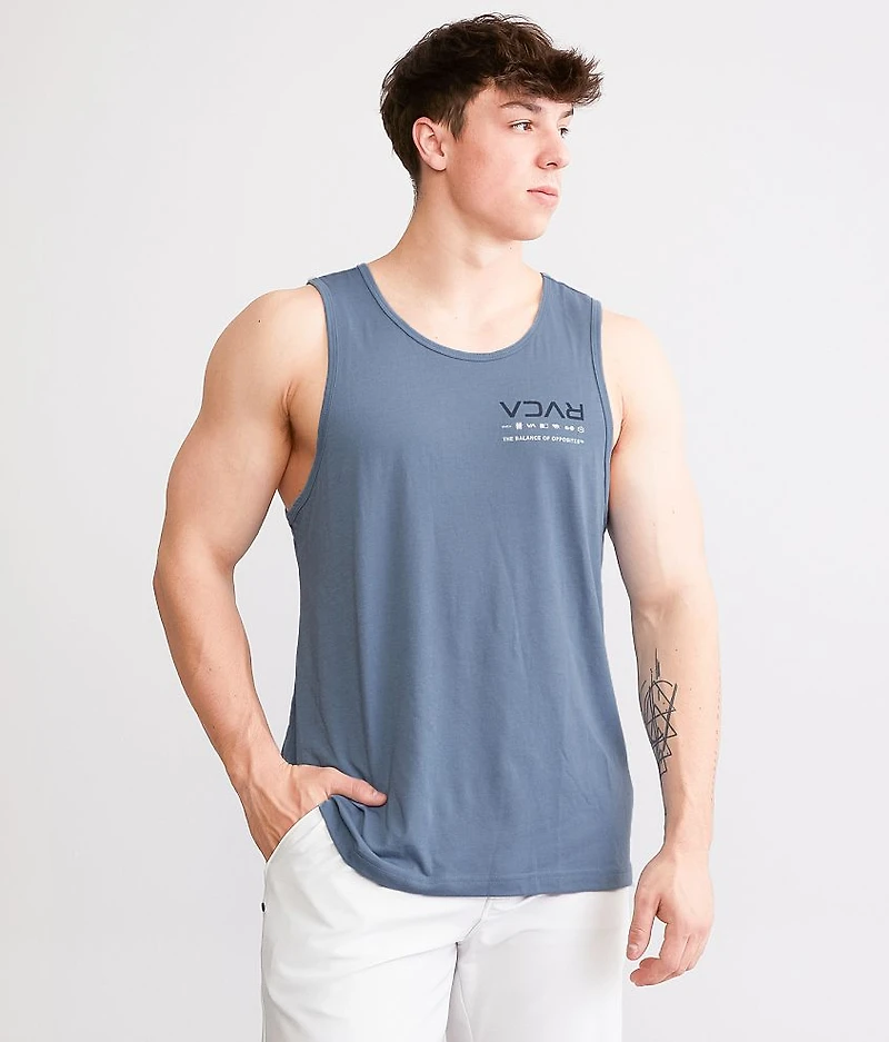 Splitter Stacks Sport Tank Top