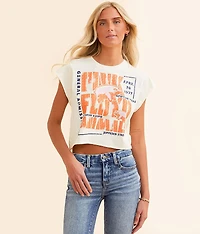 Pink Floyd Animals Cropped Band T-Shirt