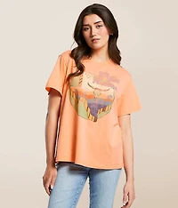Willie Nelson Texas Oversized Band T-Shirt