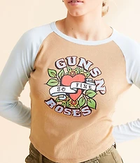Guns N' Roses Band Cropped T-Shirt