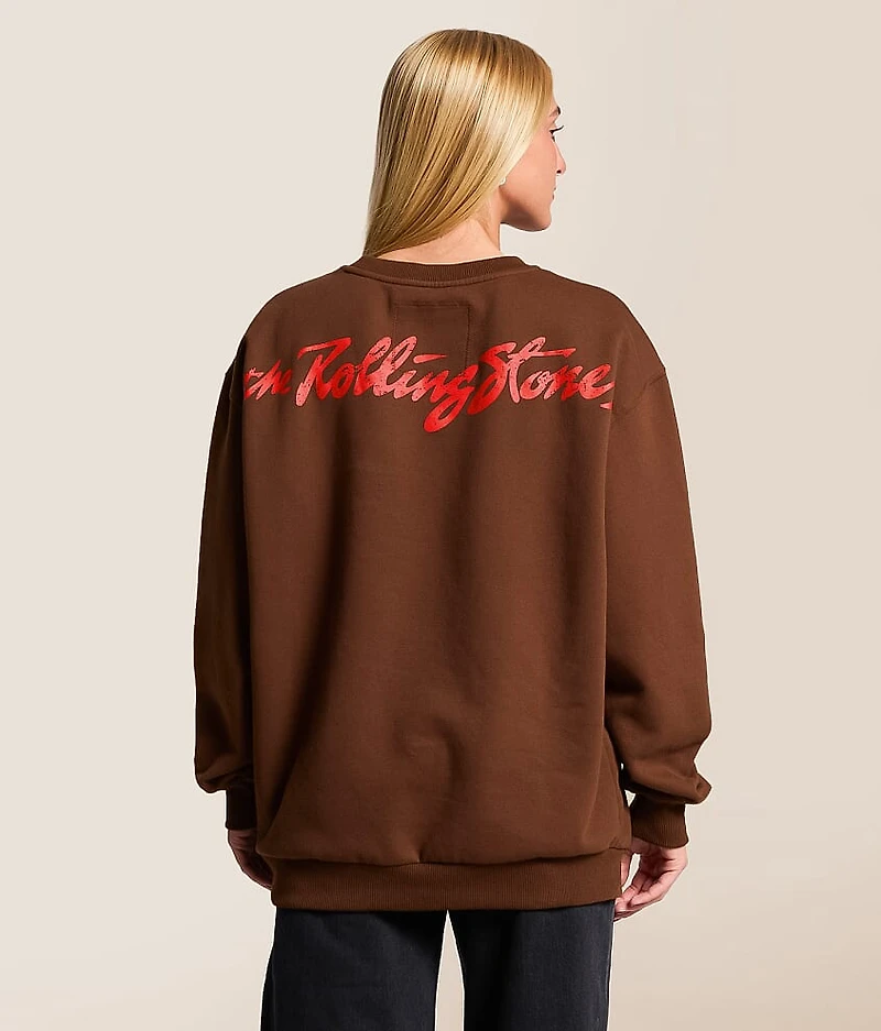 The Rolling Stones Band Oversized Pullover