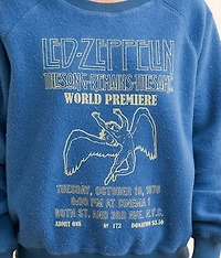 Led Zeppelin Reverse Fleece Band Pullover