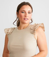 Ruffled Tank Top
