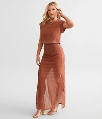 Lace Cropped Top