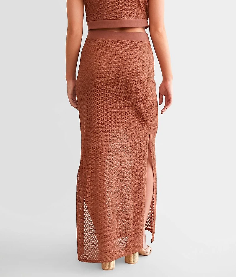 Lace Midi Skirt