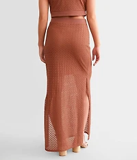 Lace Midi Skirt