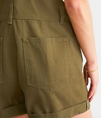 Canvas Overall Short