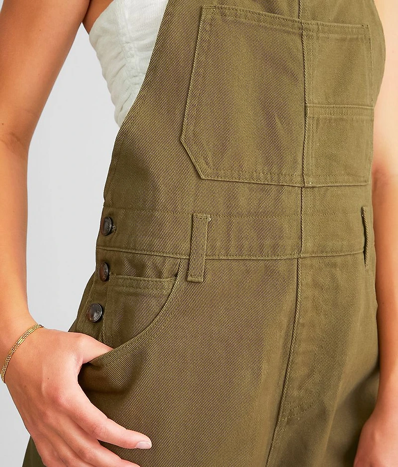 Canvas Overall Short