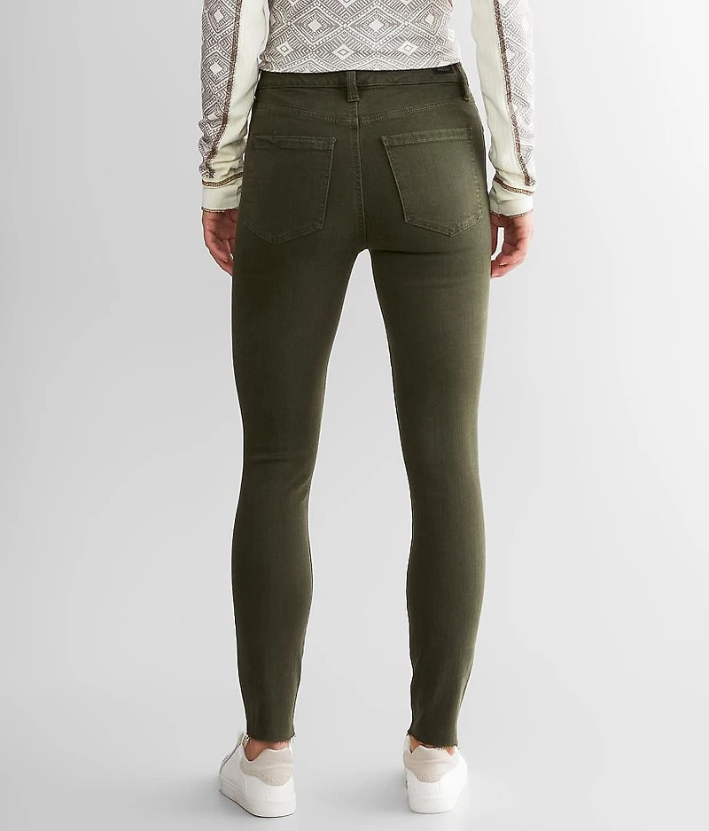 High Rise Ankle Skinny Stretch Jean